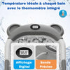 Thermomètre intégré de la baignoire bébé pliable