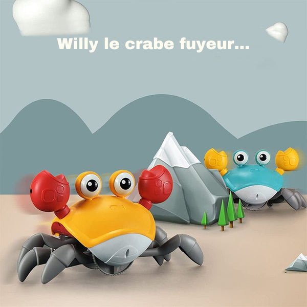 Jouet Crabe Bébé | Willy Le Crabe