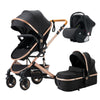 Poussette trio 3-en-1 bébé top confort | Queen Carriage