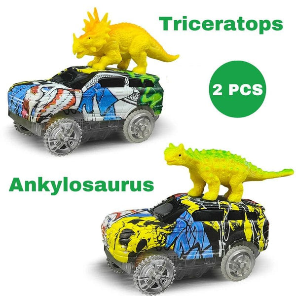 Circuit voiture enfant - Dinosaure Jurassic World