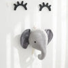 Décoration Murale Chambre Bébé | Têtes Animaux Peluche