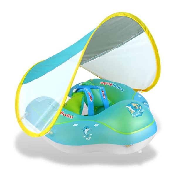 Bouée enfant avec ombrelle pour piscine et plage - Bouée pour bébé –  L'Enfant Malin