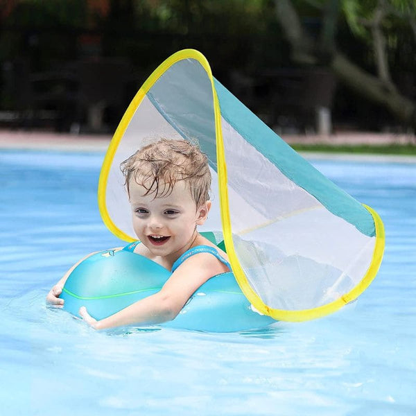 Bouée bébé avec ombrelle anti UV
