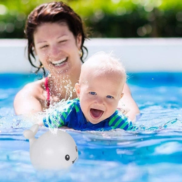 Jouet de bain bébé  Luna la baleine – Bébé Paradis